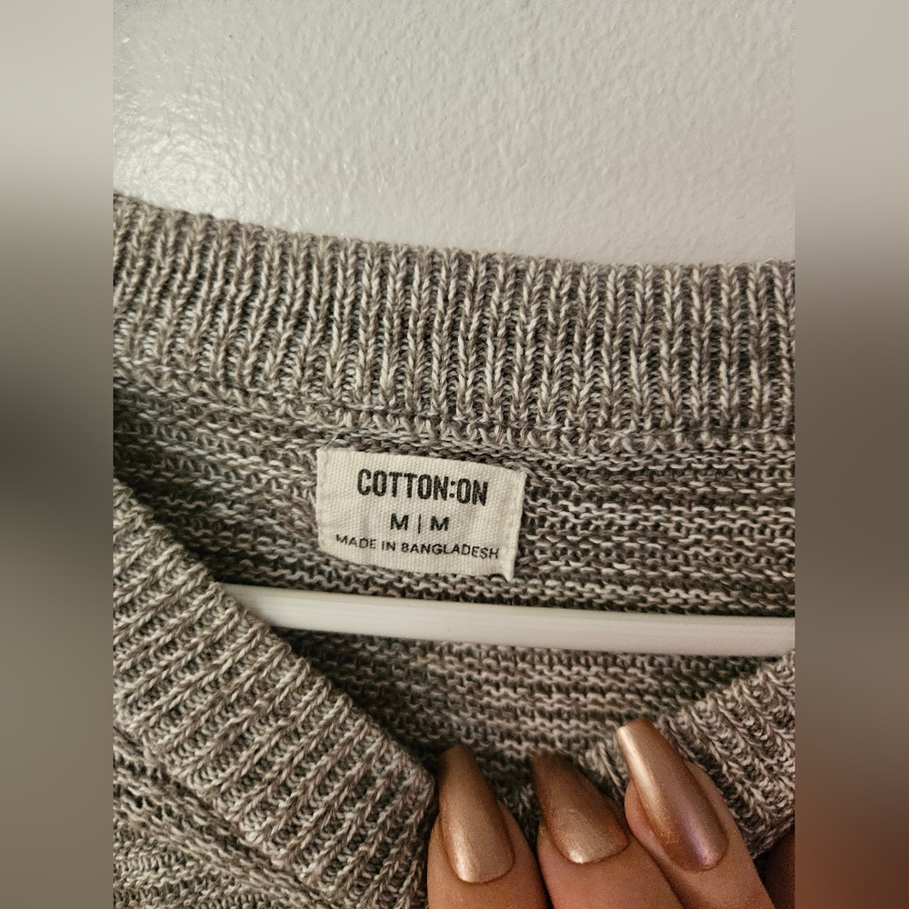 Cotton On Charcoal Women's Crew Neck Sweater